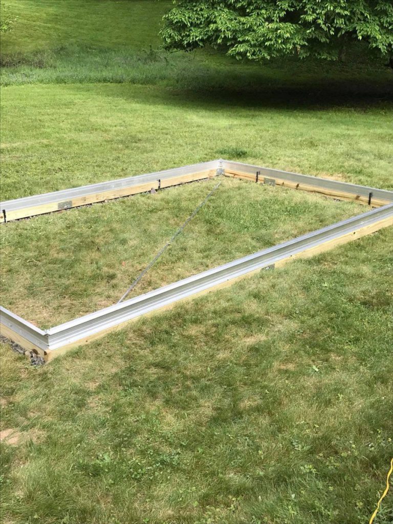 Climapod greenhouse foundation (base)