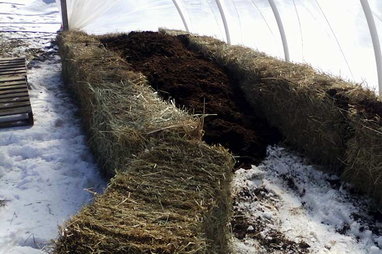 bioligical greenhouse heating
