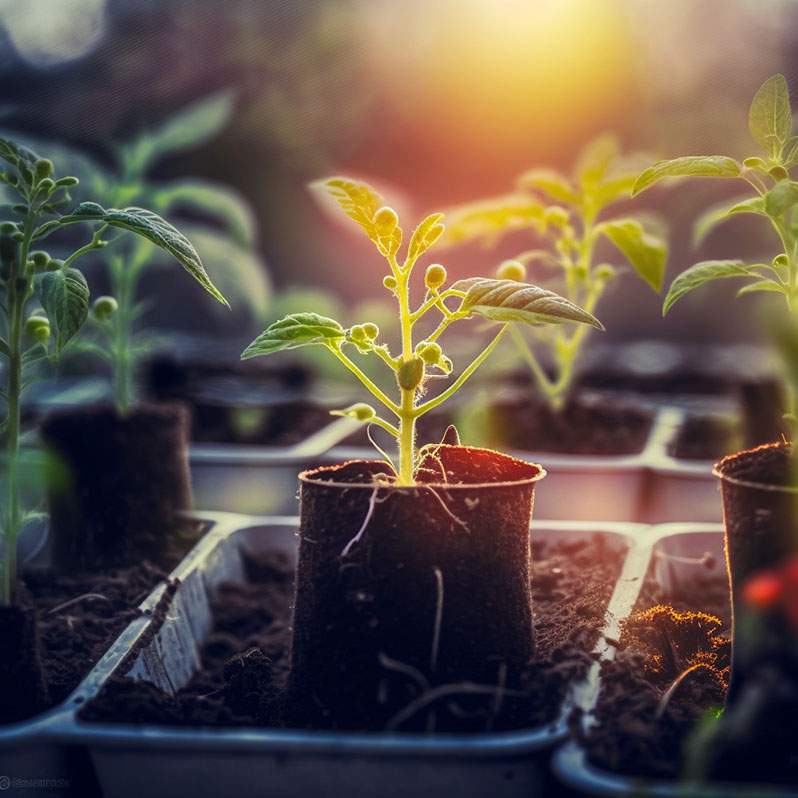 tomato seedling