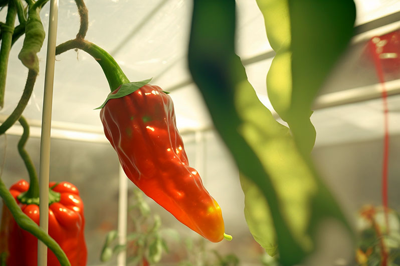 Tips for growing peppers in a polycarbonate greenhouse